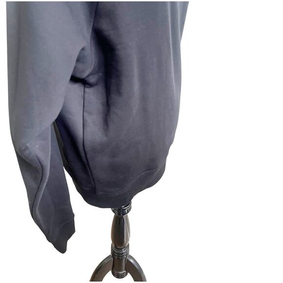 Marissa Webb So Relaxed Off The Shoulder Black Sweater Size XS Slouchy Arm - Picture 7 of 13